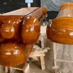 Peti Siupan Kayu Jati Solid – Model Hidung Baby Surabaya, No 10 / No 23