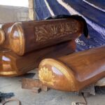 Peti Siupan Jati Perhutani Ukiran Naga Emas – Elegan & Berkualitas Tinggi