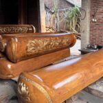 Peti Siupan Jati Perhutani Ukiran Naga Emas – Elegan & Berkualitas Tinggi
