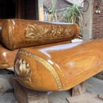 Peti Siupan Jati Perhutani Ukiran Naga Emas – Elegan & Berkualitas Tinggi